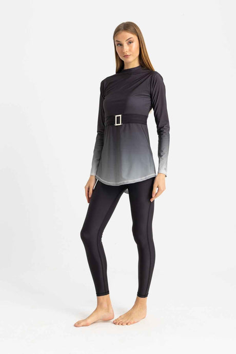 Riviera Swimsuit - Silver Midnight