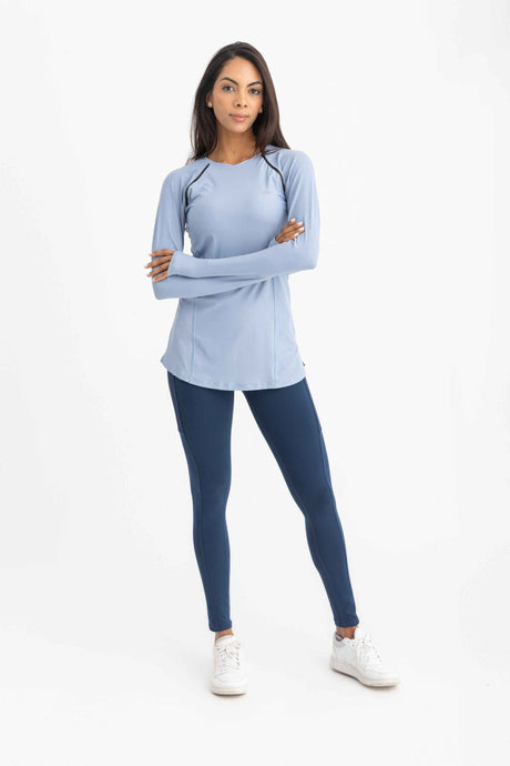 Endura LS Top - Dusty blue