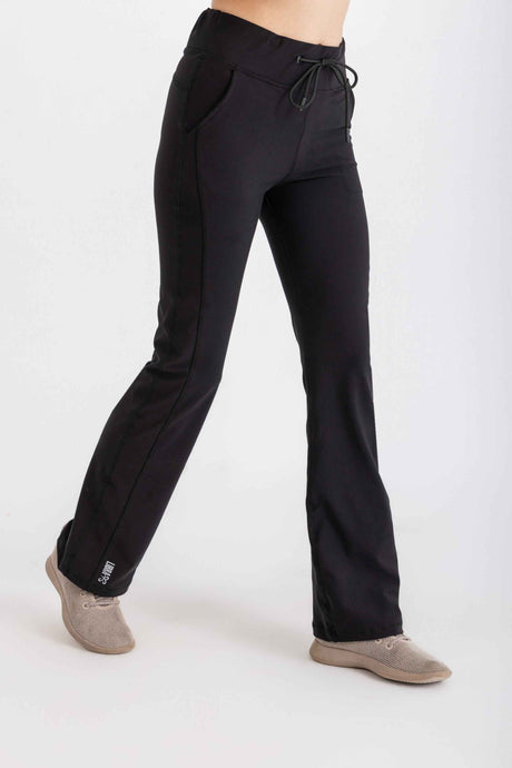 Straight Leggings - Black