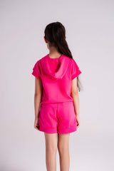 Girls StripeEase Athletic Shorts