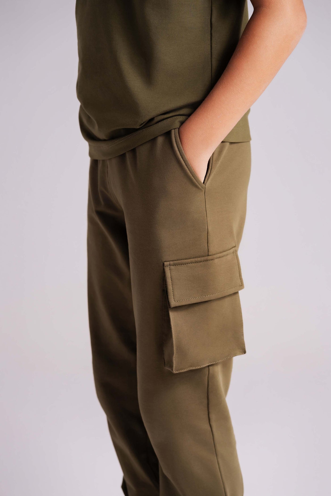 Boys Cargo Sweatpants