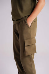 Boys Cargo Sweatpants