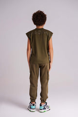 Boys Cargo Sweatpants