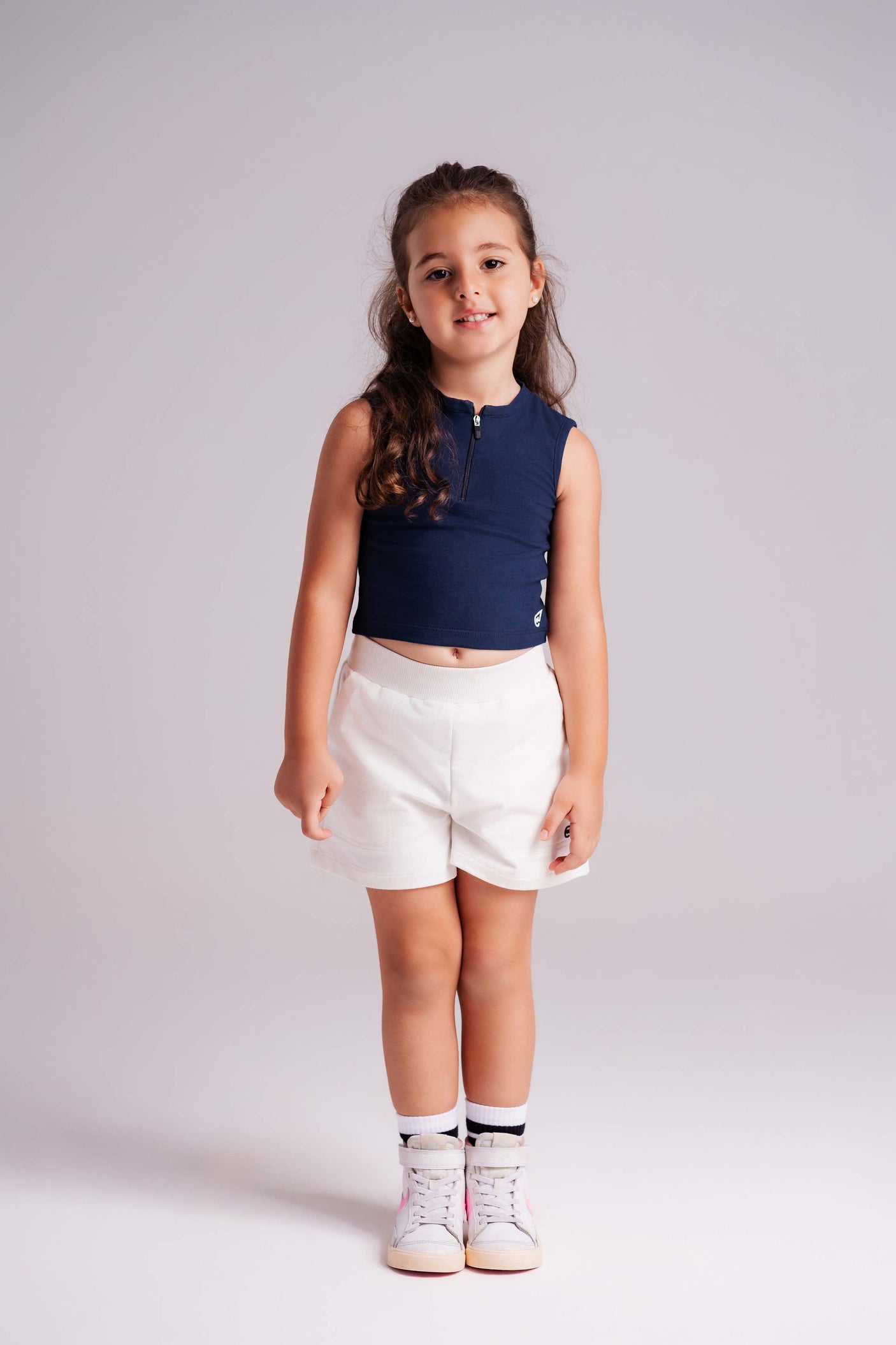 Girls BreezeZip Tank Top