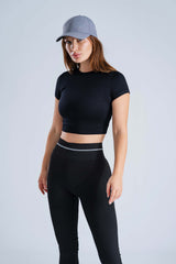 AuraFit Seamless Crop Top
