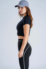 AuraFit Seamless Crop Top