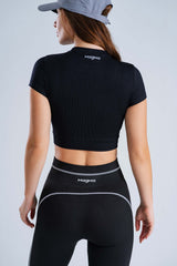 AuraFit Seamless Crop Top