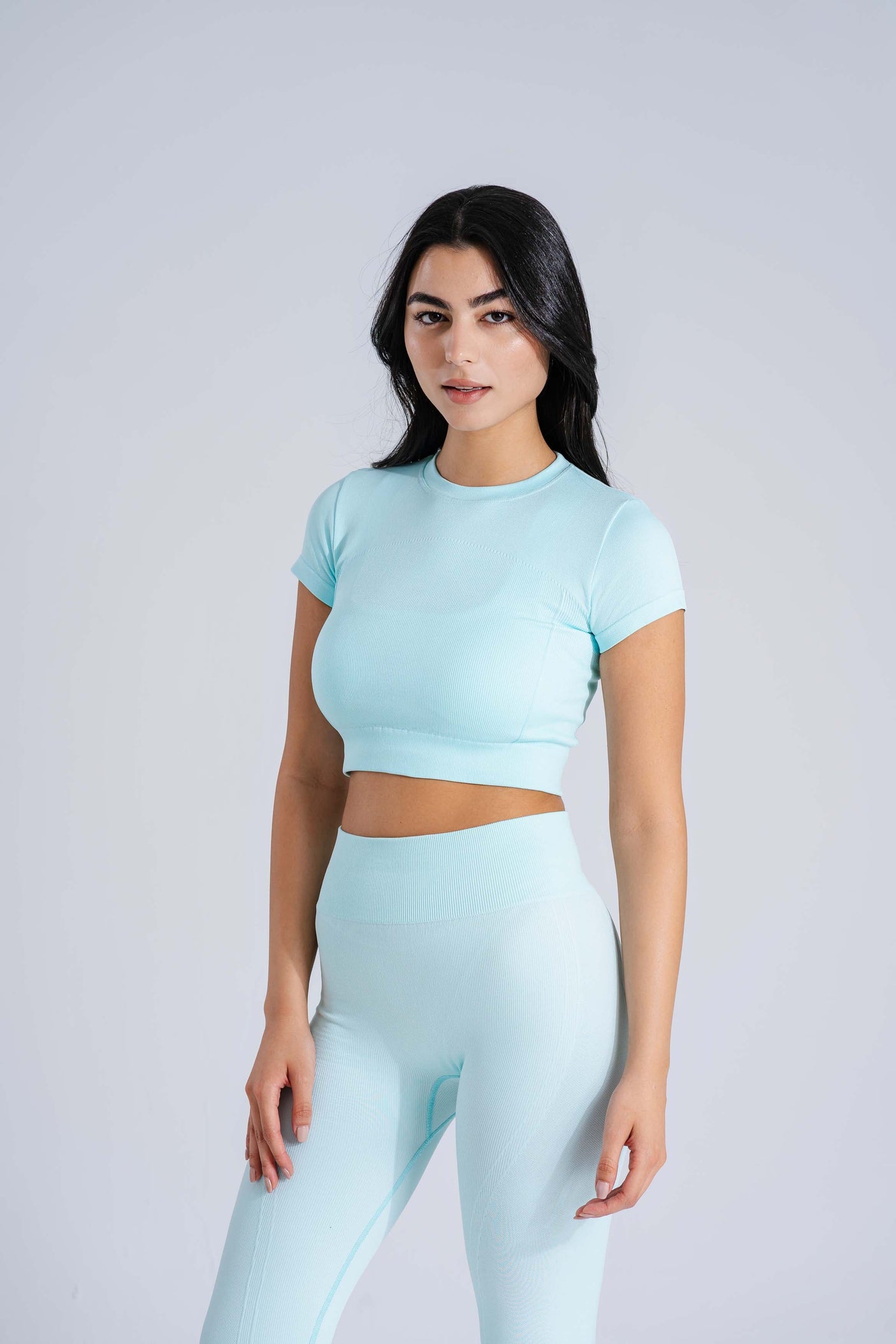 AuraFit Seamless Crop Top