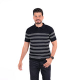 Sutra - Knitwear Polo T_Shirt MHS012