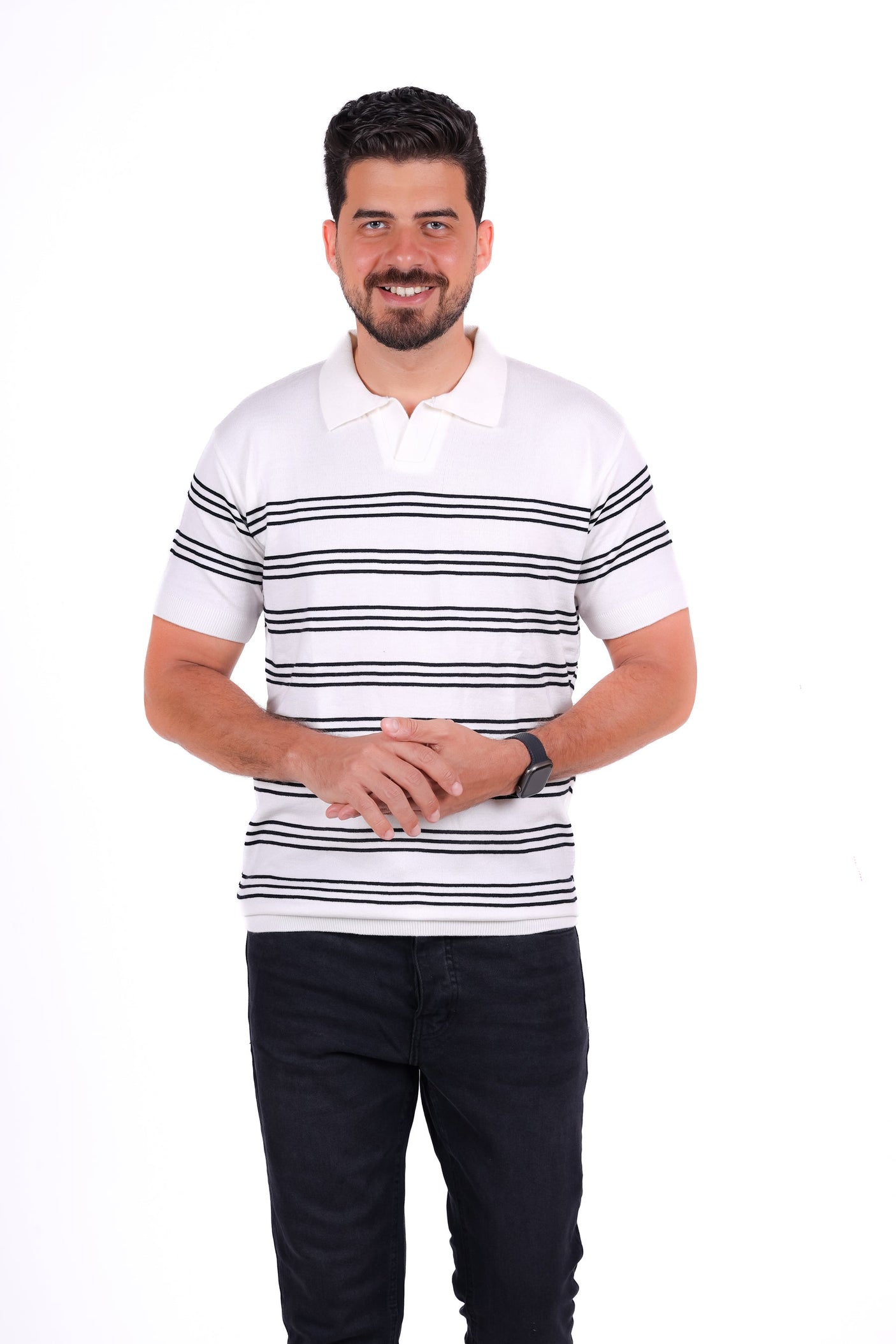 Knitwear Polo T_Shirt MHS012