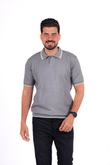 Knitwear Polo T_Shirt MHS017
