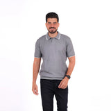 Sutra - Knitwear Polo T_Shirt MHS017