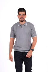Knitwear Polo T_Shirt MHS017