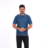 Sutra - Knitwear Polo T_Shirt MHS017