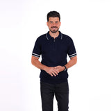 Sutra - Knitwear Polo T_Shirt MHS018