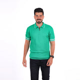 Sutra - Knitwear Polo T_Shirt MHS018