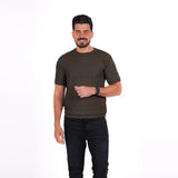 Sutra - Knitwear Round T_Shirt MHS04