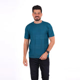 Sutra - Knitwear Round T_Shirt MHS04