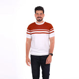 Sutra - Knitwear Round T_Shirt MHS06