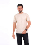 Sutra - Knitwear Round T_Shirt MHS072