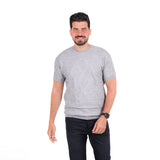 Sutra - Knitwear Round T_Shirt MHS072