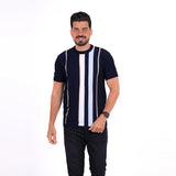 Sutra - Knitwear Round T_Shirt MHS07