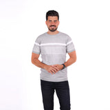 Sutra - Knitwear Round T_Shirt MHS09
