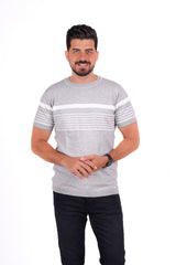 Knitwear Round T_Shirt MHS09