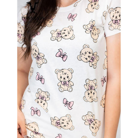 Leo Moda - Women Summer Cotton Pajama