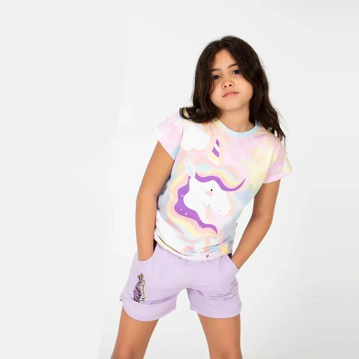 Leo-Moda -kids- summer pajamas-Unicorn-GIRLS