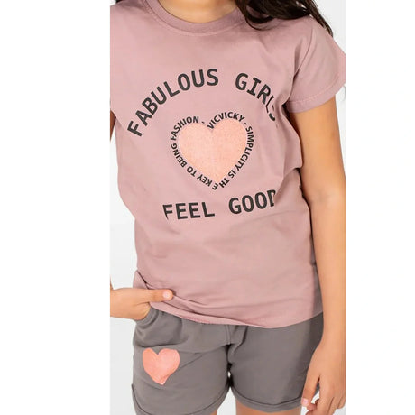 Leo-Moda -kids- summer pajamas-sweet girl-GIRLS