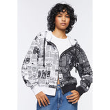 Forever21 - Newspaper Print Jacket for women - sold by FIG
