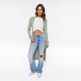 Forever21 - Long Ribbed Knit Cardigan for women - sold by FIG