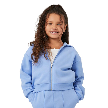 Forever 21 - Girls Fleece Zip-Up Hoodie (Kids) - Sold by FIG