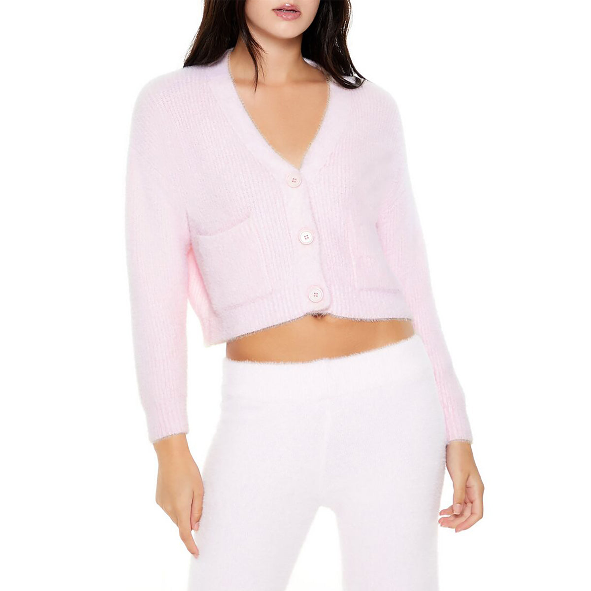 Forever21 - Fuzzy Cardigan Sweater for women - sold by FIG