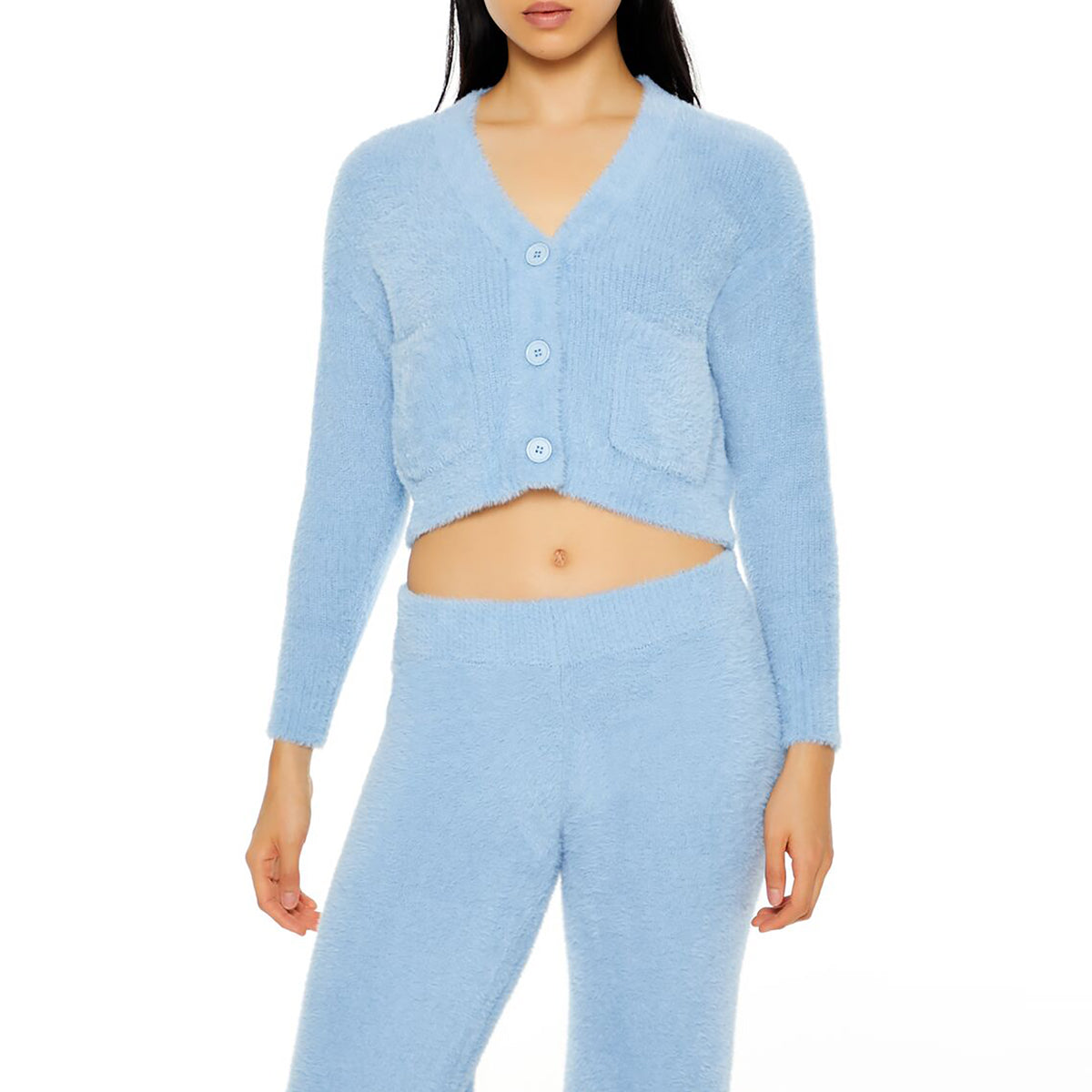 Forever21 - Fuzzy Cardigan Sweater for women - sold by FIG