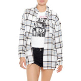 Forever 21 - Plaid High-Low Shirt - Sold by FIG