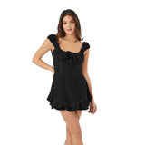 Forever 21 - Flounce Bow Mini Dress - Sold by FIG