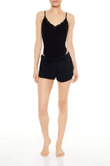 Forever21 -Seamless Lace-Trim Thong Bodysuit-Women-sold bt FIG