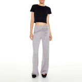 Forever 21 - Ruched Drawstring Foldover Pants - Sold by FIG