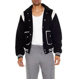 فوريفر 21 - سترة Colorblock Bomber Varsity - تم بيعها بواسطة اف اي جي