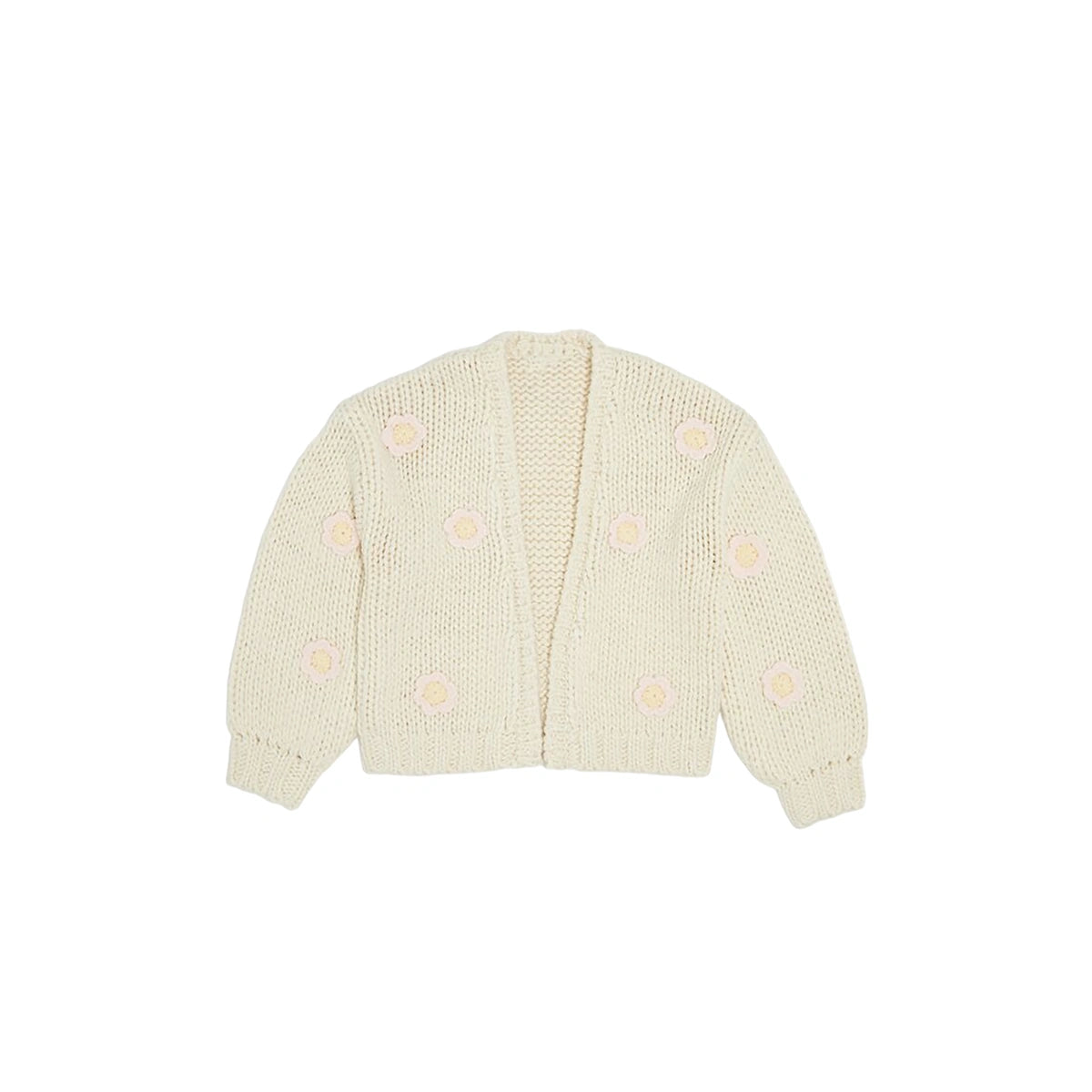 Forever 21 - Girls Flower Cardigan Sweater (Kids) - Sold by FIG