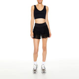 Forever 21 - Active Sheer Tiered Skort - Sold by FIG