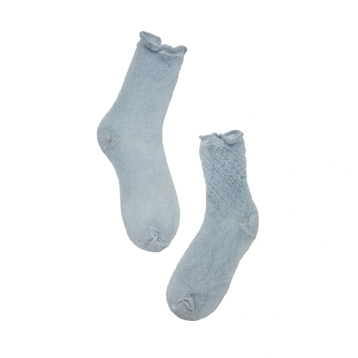 Forever 21 - Glitter Knit Crew Socks - Sold by FIG
