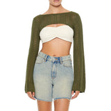 Forever 21 - Crochet Shrug Sweater - Sold by FIG