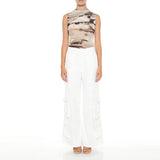 Forever 21 - Abstract Print Mesh Bodysuit - Sold by FIG