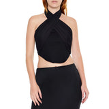 Forever 21 - Crisscross Halter Crop Top - Sold by FIG