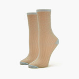 Forever 21 - Glitter Knit Crew Socks - Sold by FIG