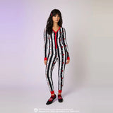 Forever 21 - Beetlejuice Beetlejuice Thermal Pajama Jumpsuit - Sold by FIG
