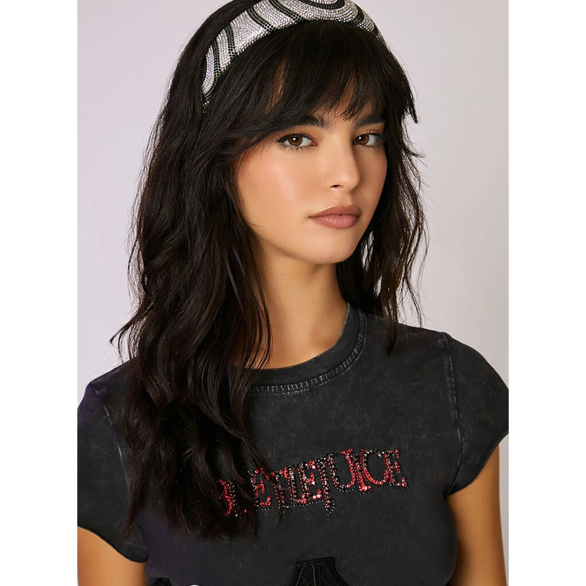 Forever 21 - Beetlejuice Beetlejuice Rhinestone Headband - Sold by FIG